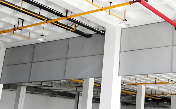 商场防烟分区常闭节点:喀什挡烟垂壁高度与控制器接线图解 商场防烟分区常闭节点:喀什挡烟垂壁高度与控制器接线图解